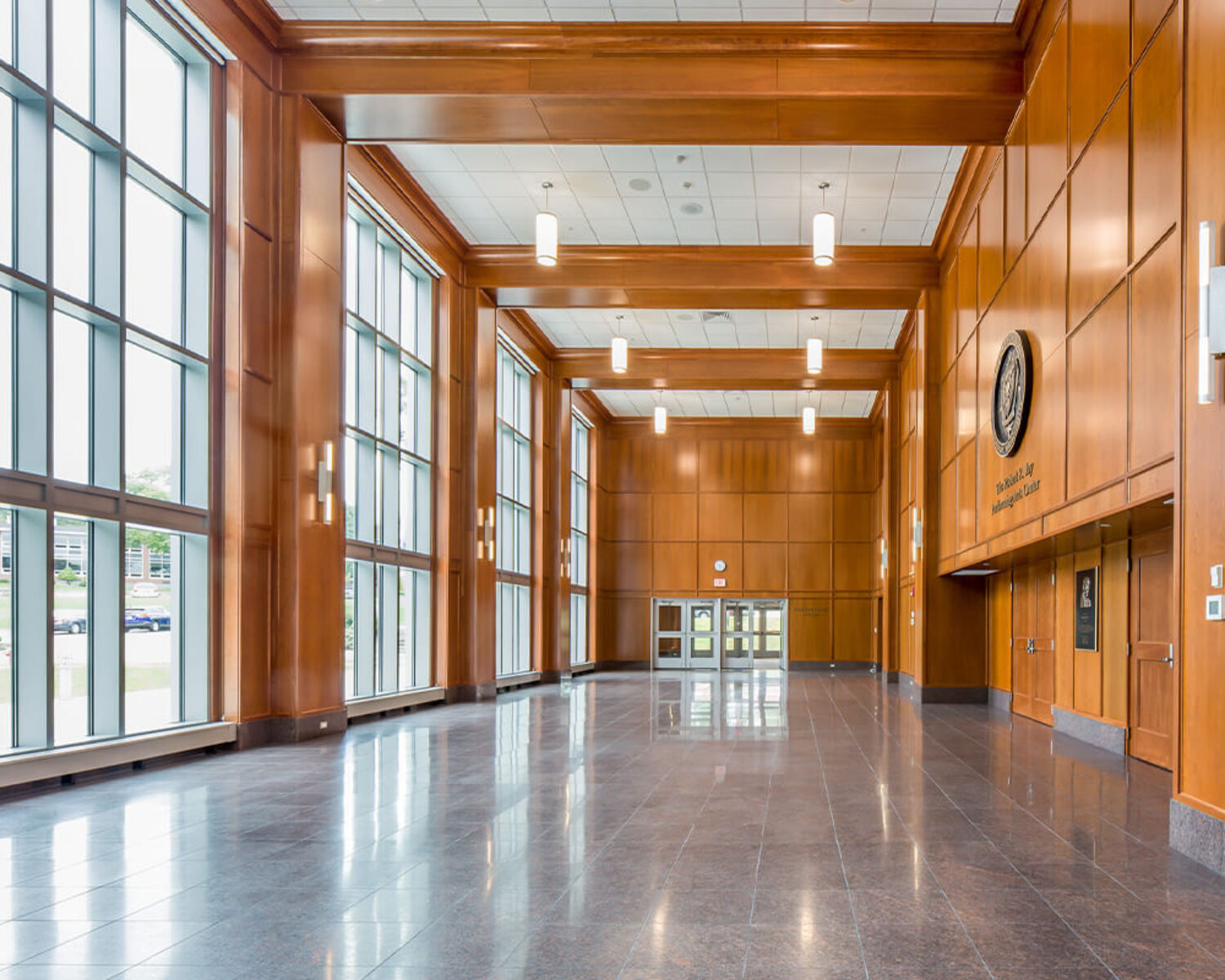 Founder's Hall at St. John's High School in Shrewsbury, Mass.