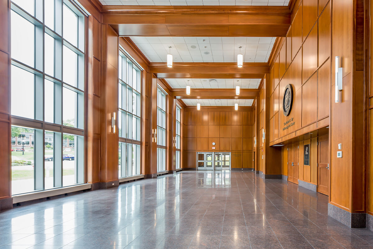 Founder's Hall at St. John's High School in Shrewsbury, Mass.